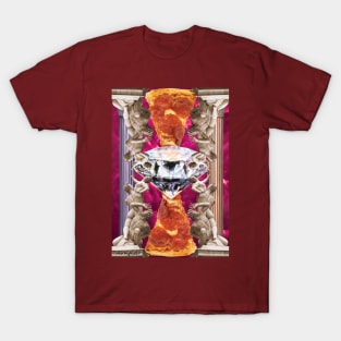 Rape of the Sabine Pizza T-Shirt